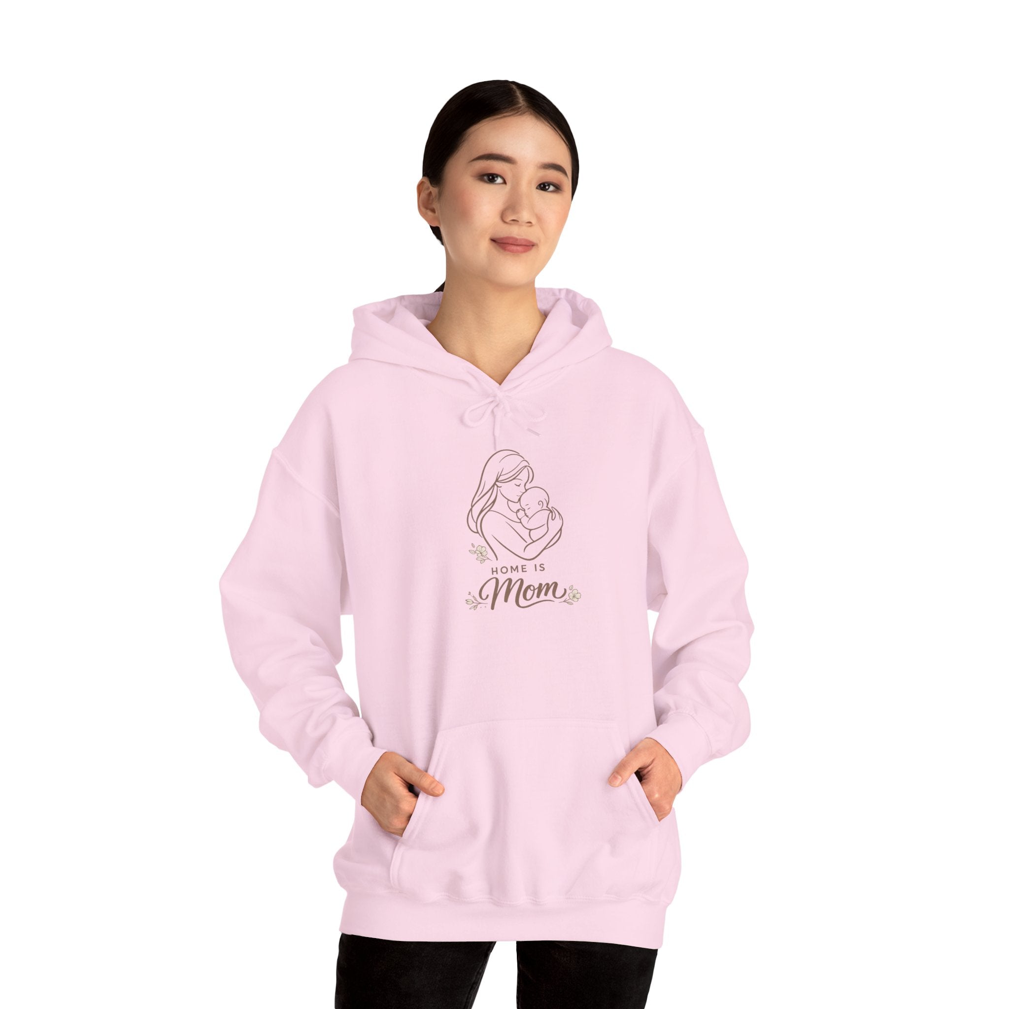 Home Is Mom Hoodie