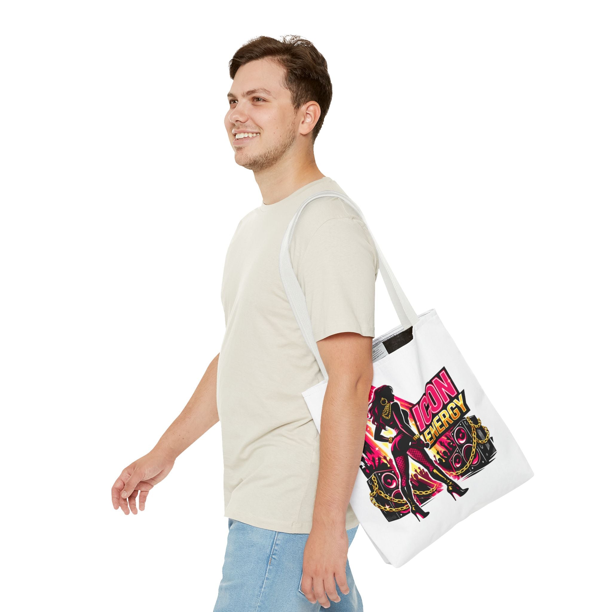 Icon Energy Tote Bag (AOP) White