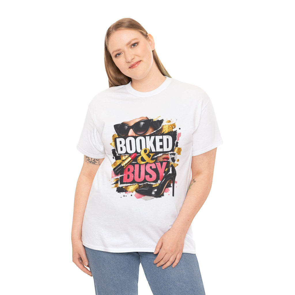Booked & Busy Tee
