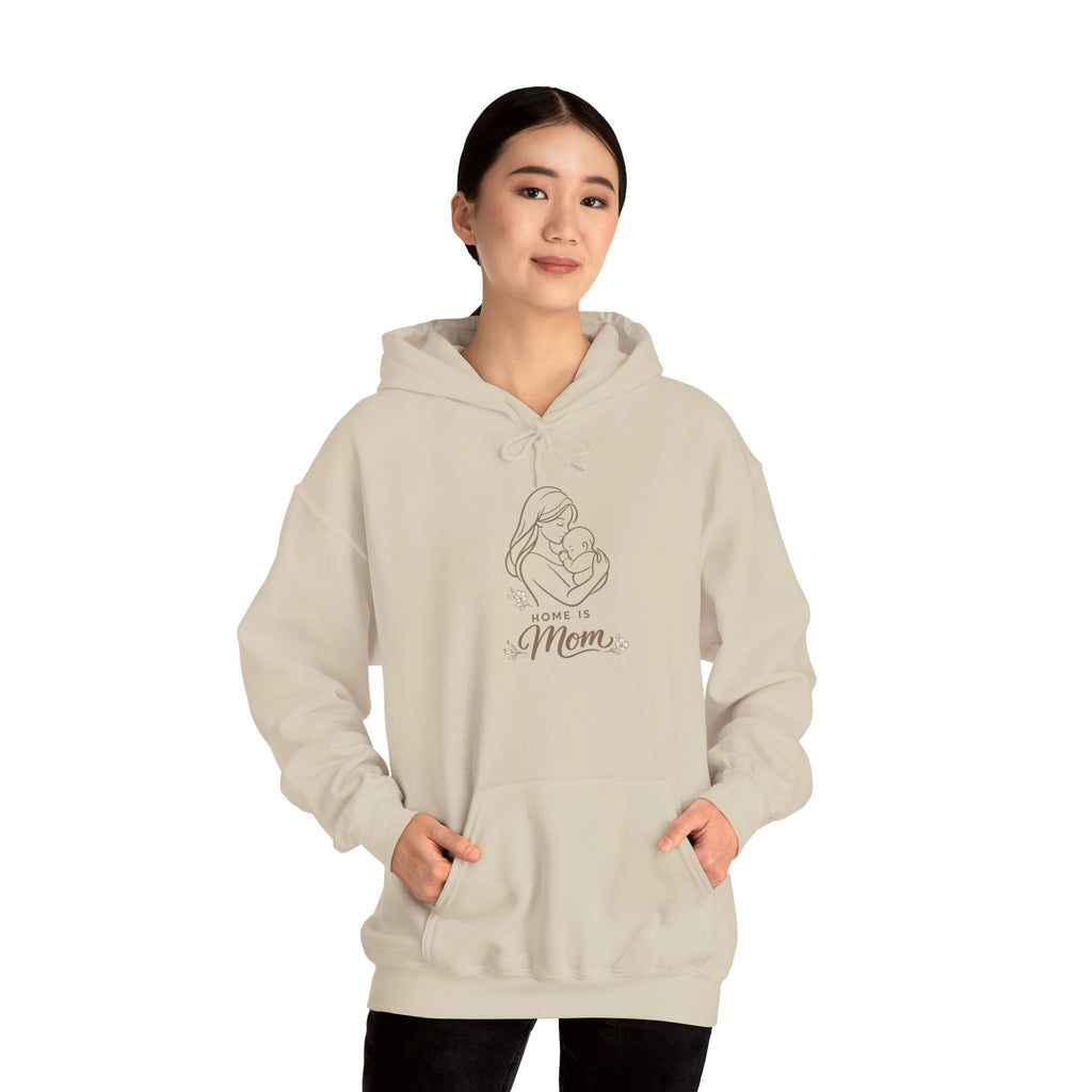 Home Is Mom Hoodie