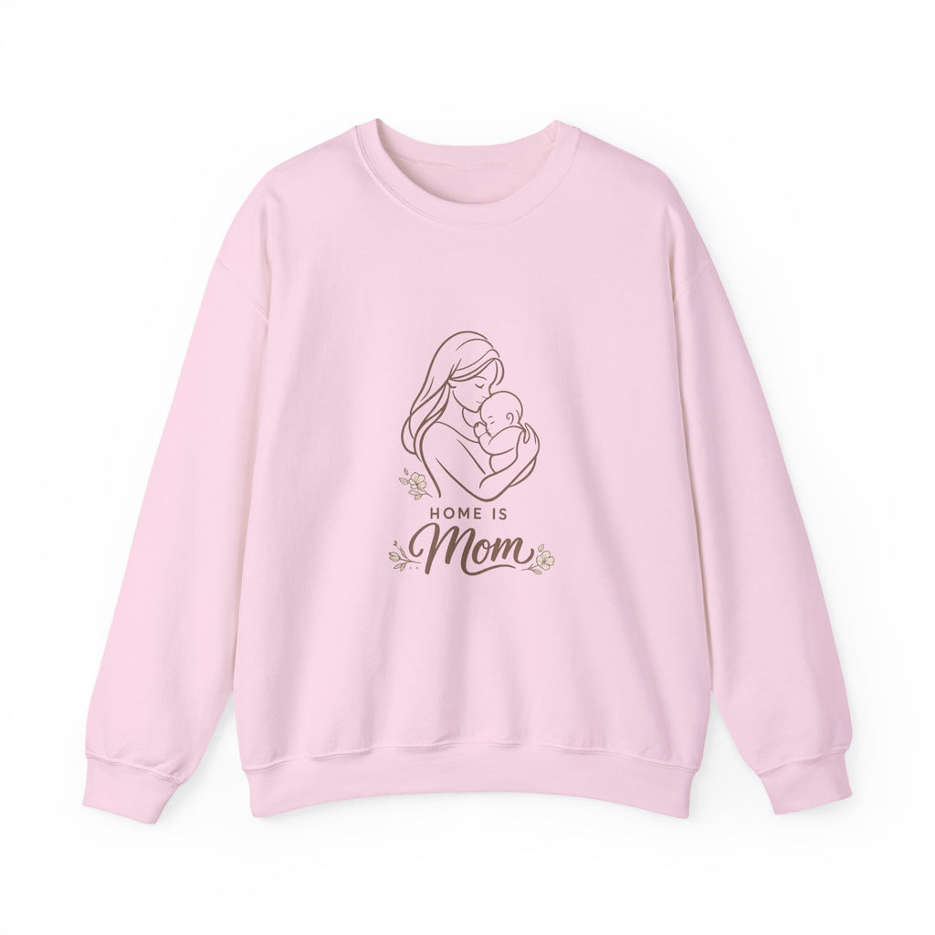 Home Is Mom Crewneck