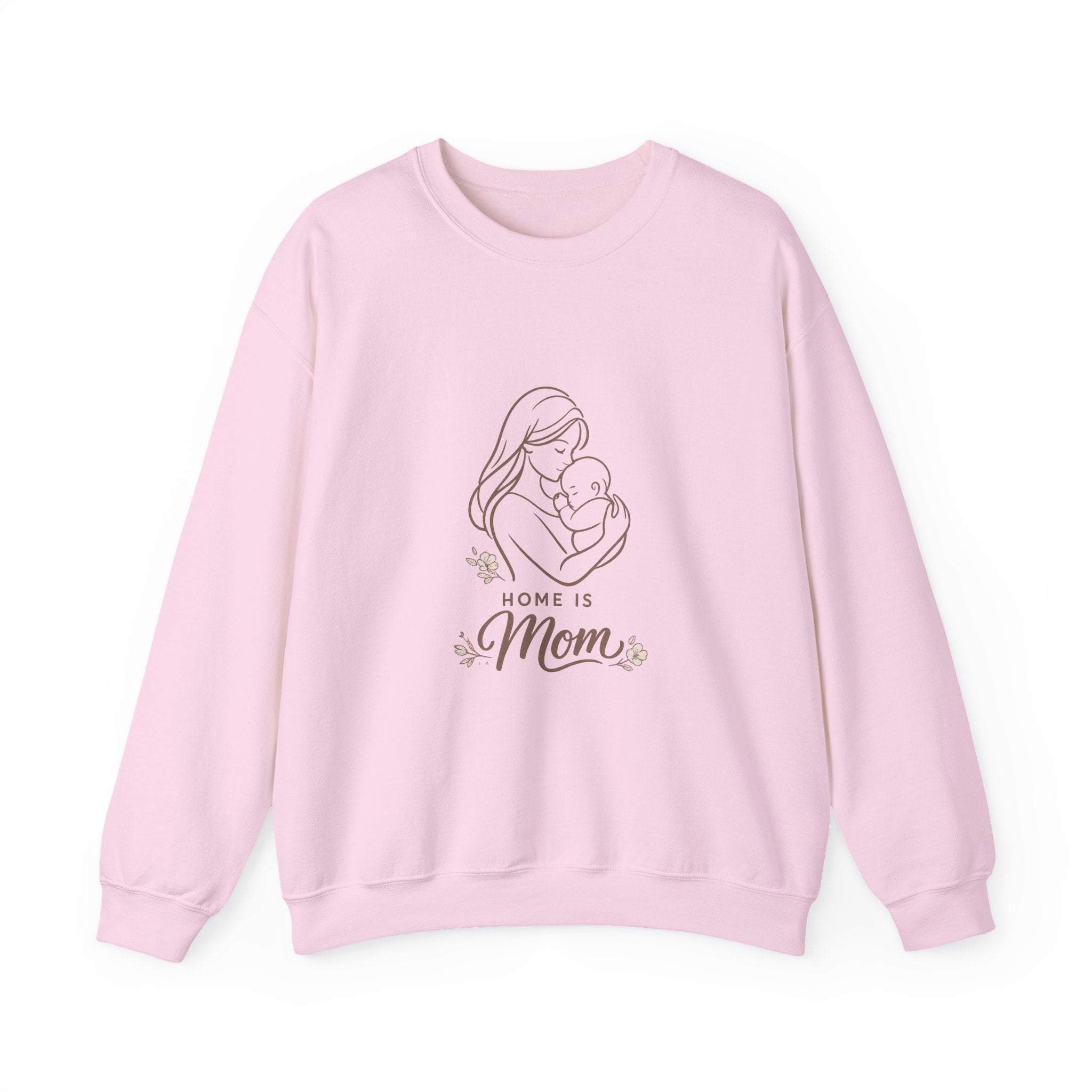 Home Is Mom Crewneck