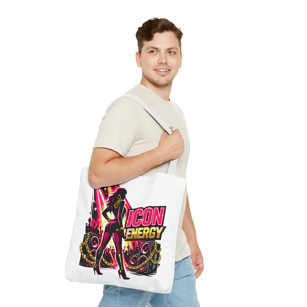 Icon Energy Tote Bag (AOP) White
