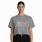 Icon Status Heavy Faded Crop Tee