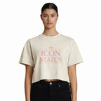 Icon Status Heavy Faded Crop Tee