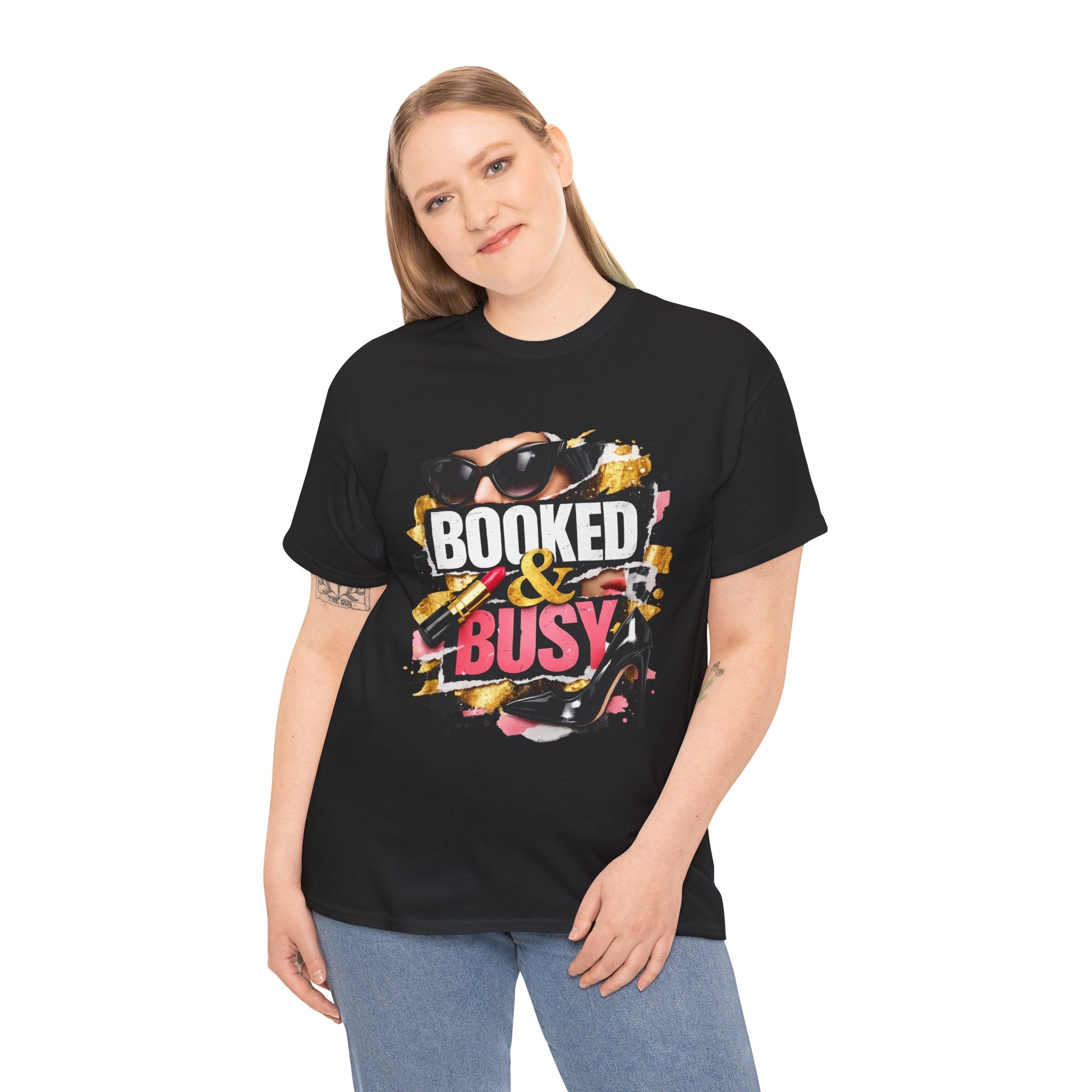 Booked & Busy Tee