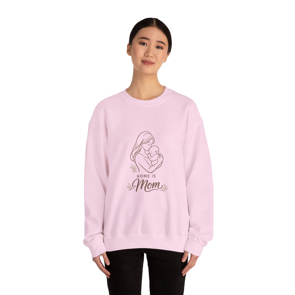 Home Is Mom Crewneck