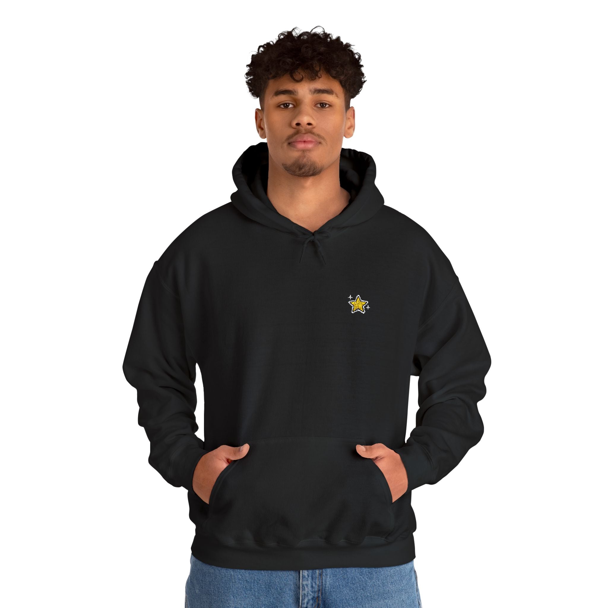 Star Signature Embroidery Hoodie