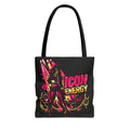 Icon Energy Tote Bag (AOP) Black