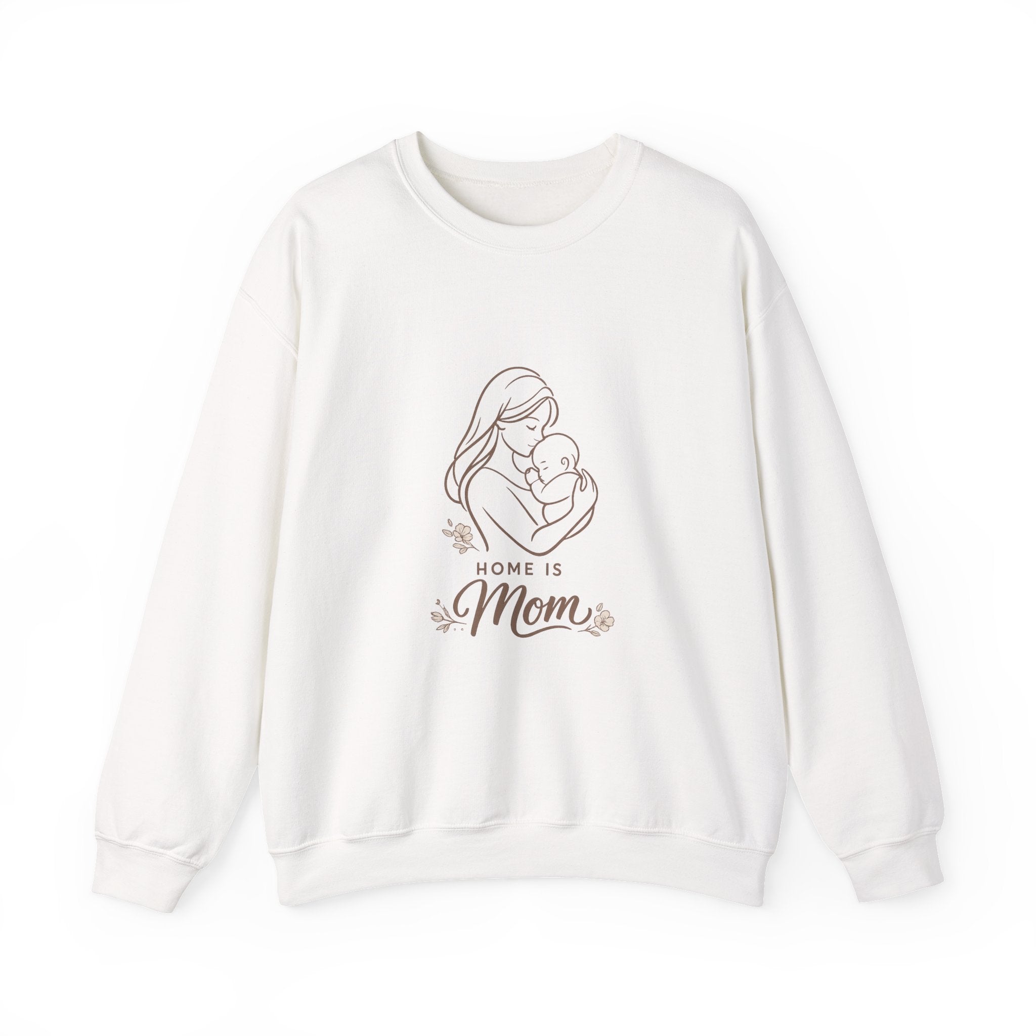 Home Is Mom Crewneck