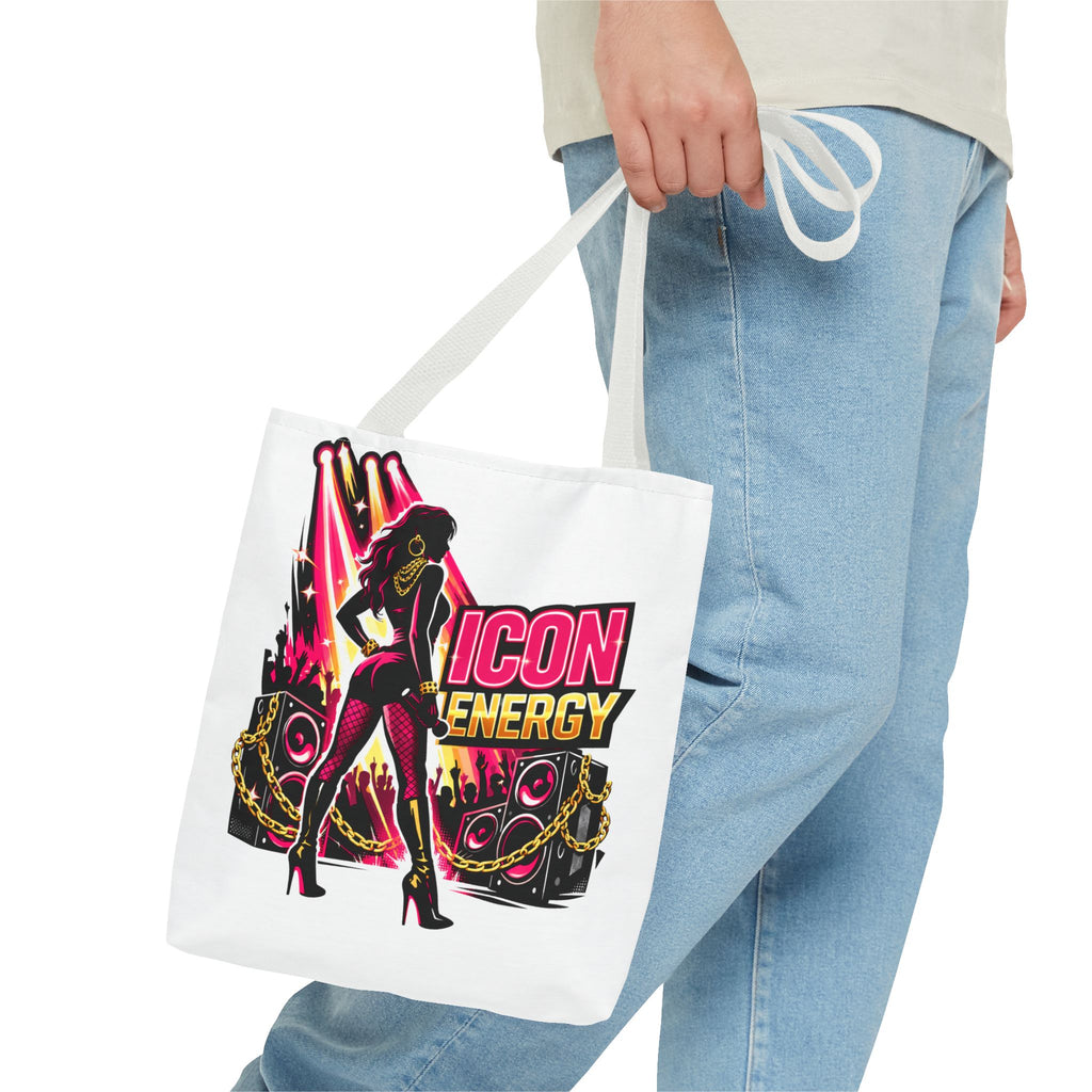 Icon Energy Tote Bag (AOP) White